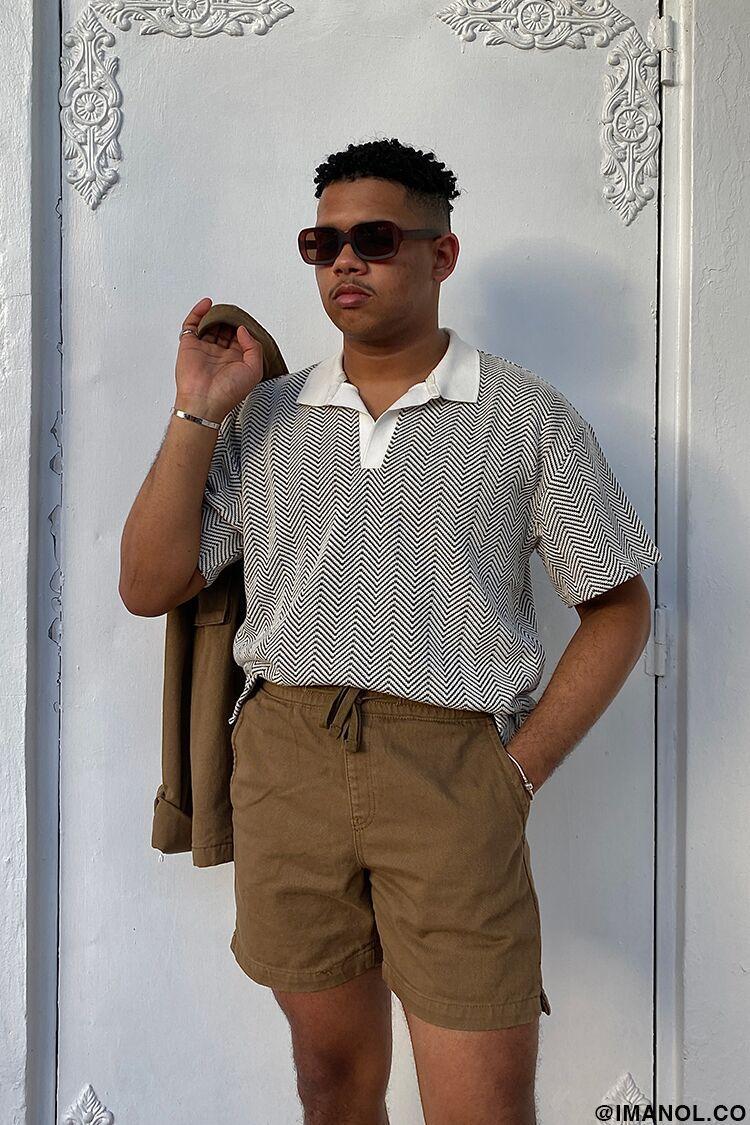 Chevron Polo Shirt | Forever 21 Product Image