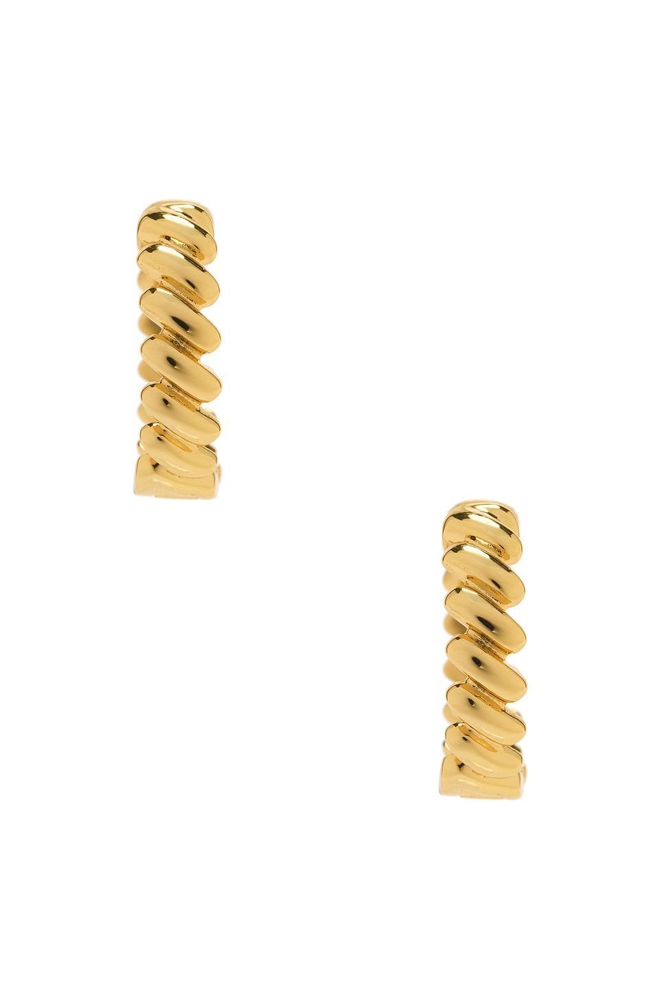 The Mini Snake Chain Hoops Luv AJ Product Image