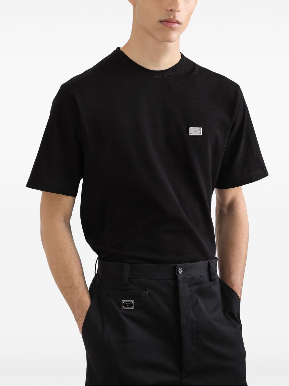 logo-plaque T-shirt Product Image