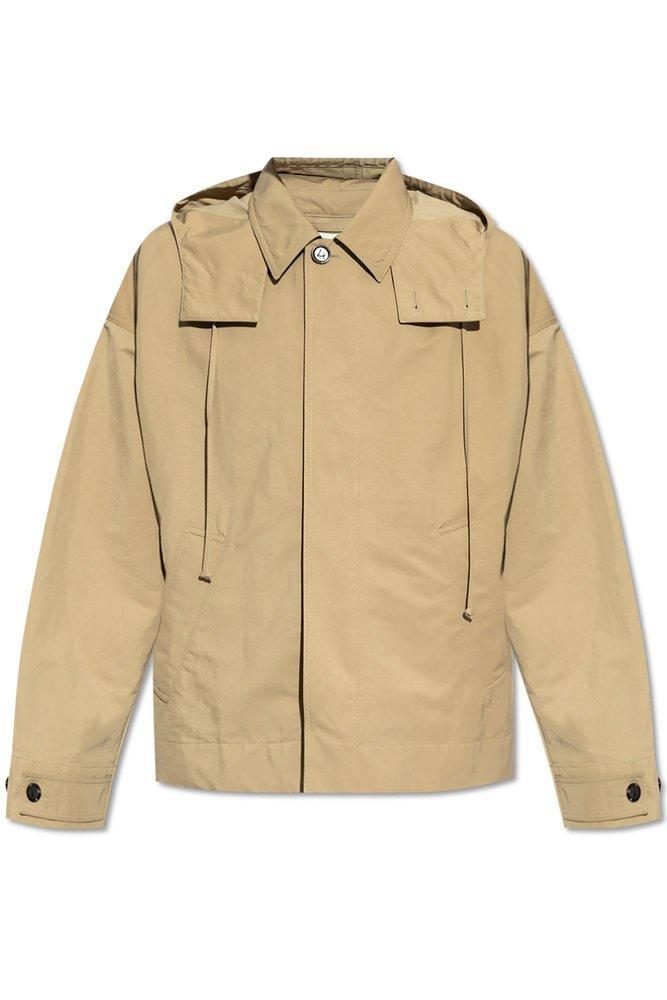 BOTTEGA VENETA Tech Hooded Jacket In Integrable And Removable Hood Product Image