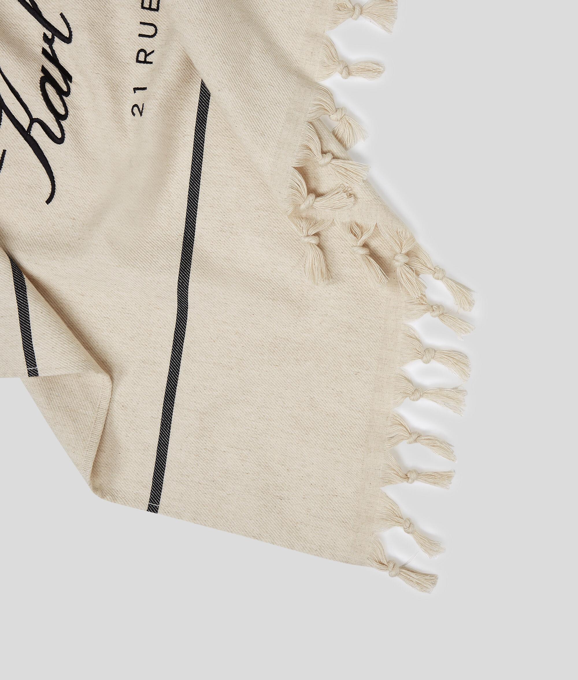 HOTEL KARL LINEN BLEND BEACH TOWEL Product Image