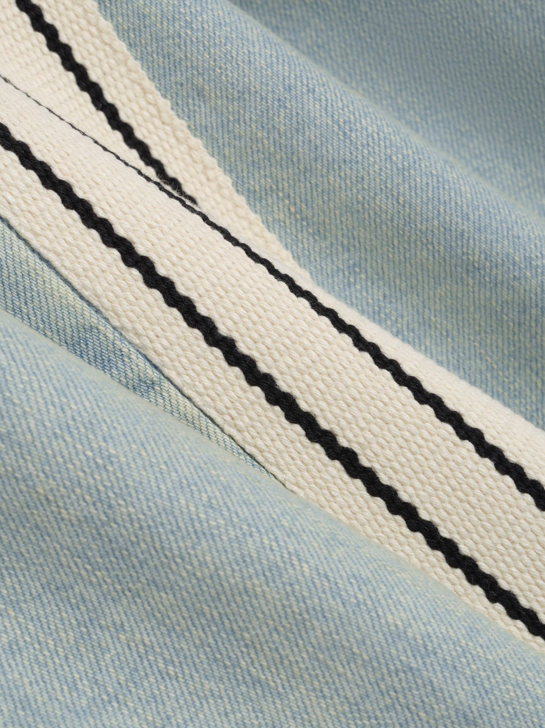 Denim Striped Relaxed Short Male Product Image