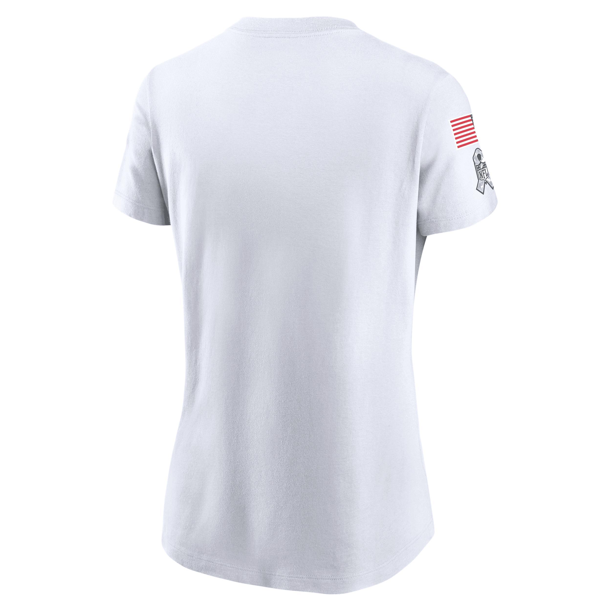 Dallas Cowboys Salute to Service City Edge Nike Women's NFL T-Shirt Product Image