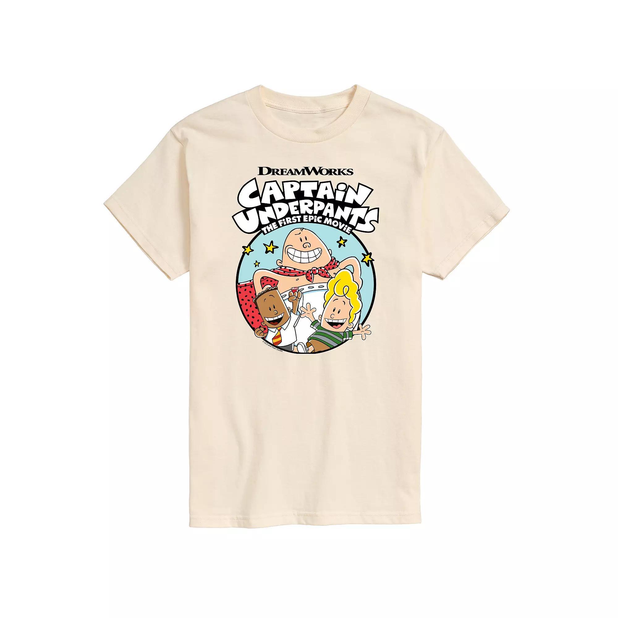 Mens Captain Underpants George Harold Graphic Tee Product Image