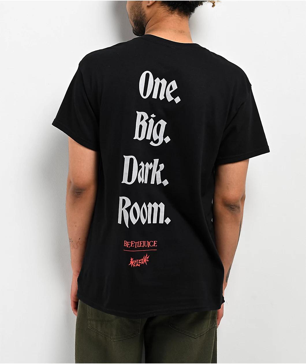 Welcome x Beetlejuice Never Trust The Living White T-Shirt Product Image
