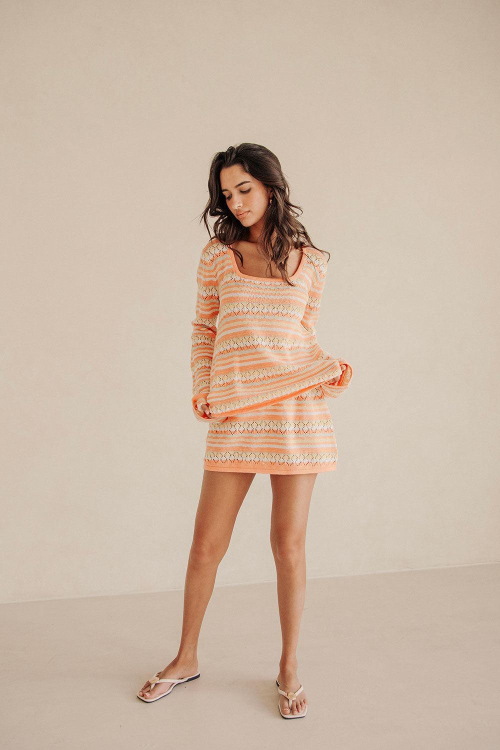 Alaiya Skirt - Orange Product Image