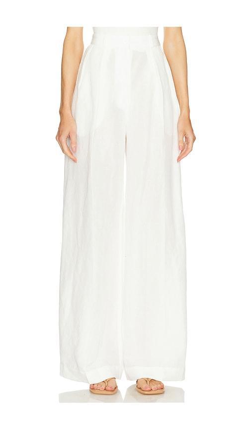 Button Pleated Trouser MATTHEW BRUCH Product Image