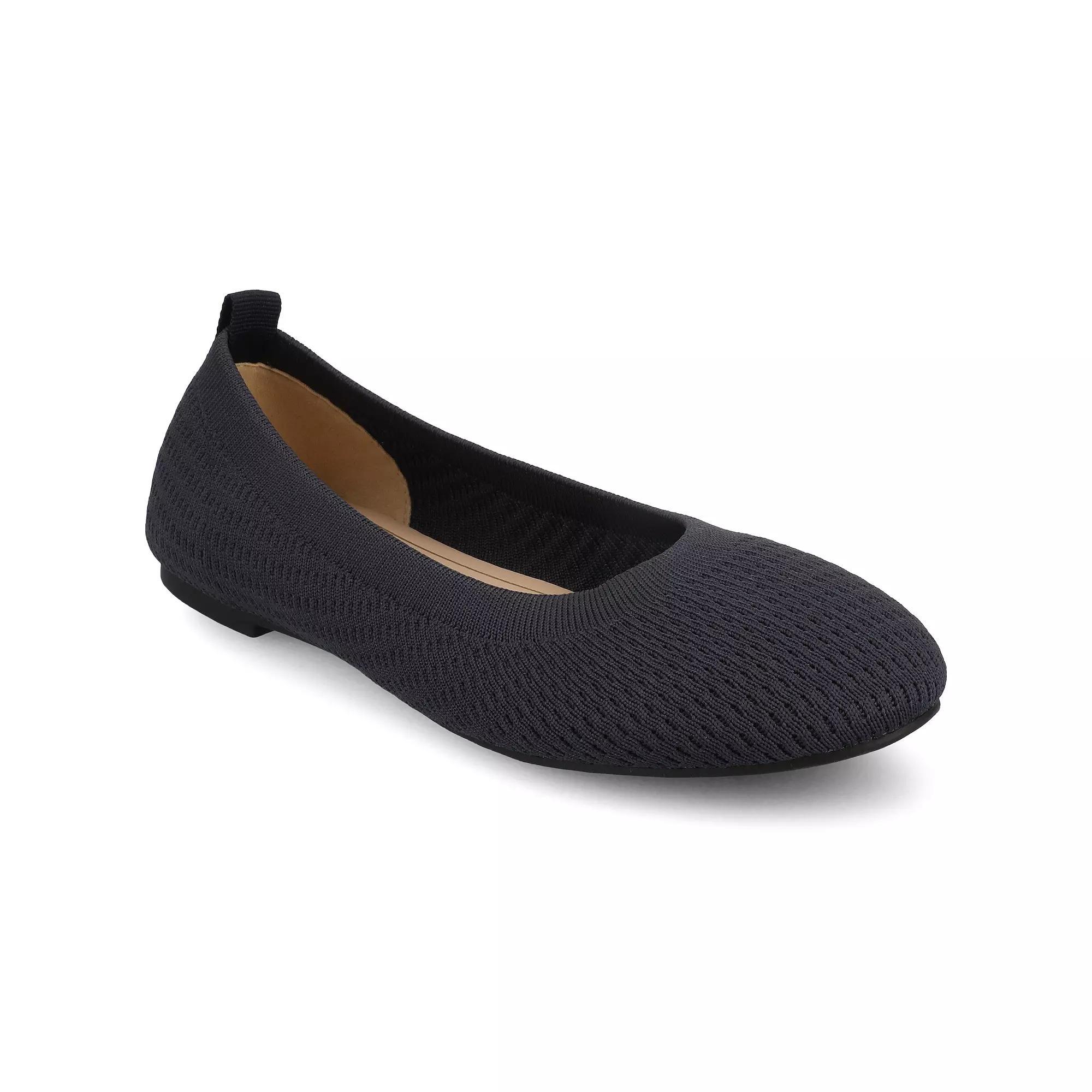 Journee Maryann Tru Comfort Foam™ Women's Flats, Size: 6 Wide, Blue Product Image