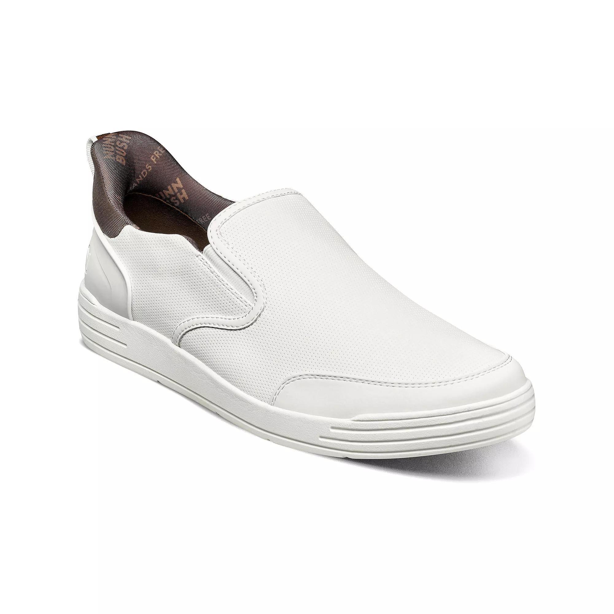 Nunn Bush® KORE City Walk EZ Hands Free Men's Slip-On Shoes, Size: 9.5 Wide, White Product Image