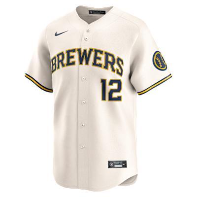Rhys Hoskins Milwaukee Brewers Nike Men's Dri-FIT ADV MLB Limited Jersey Product Image