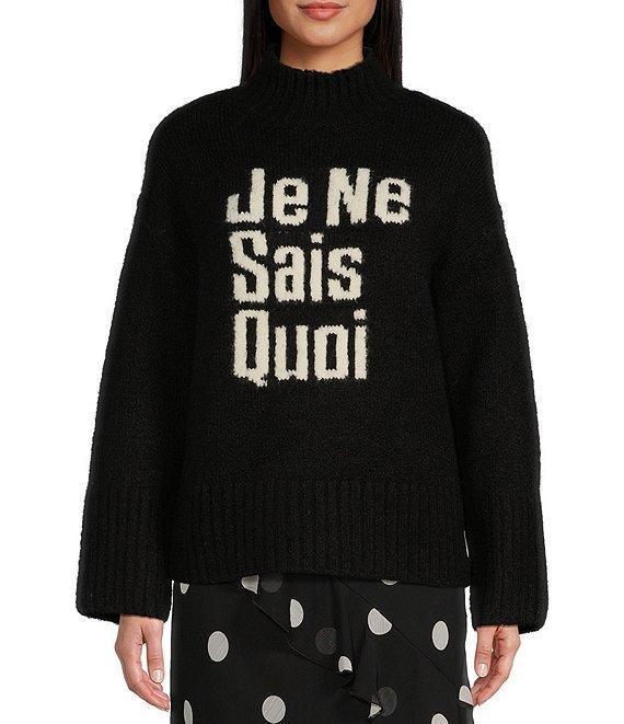 GB Je Ne Sais Quoi Graphic Sweater Product Image