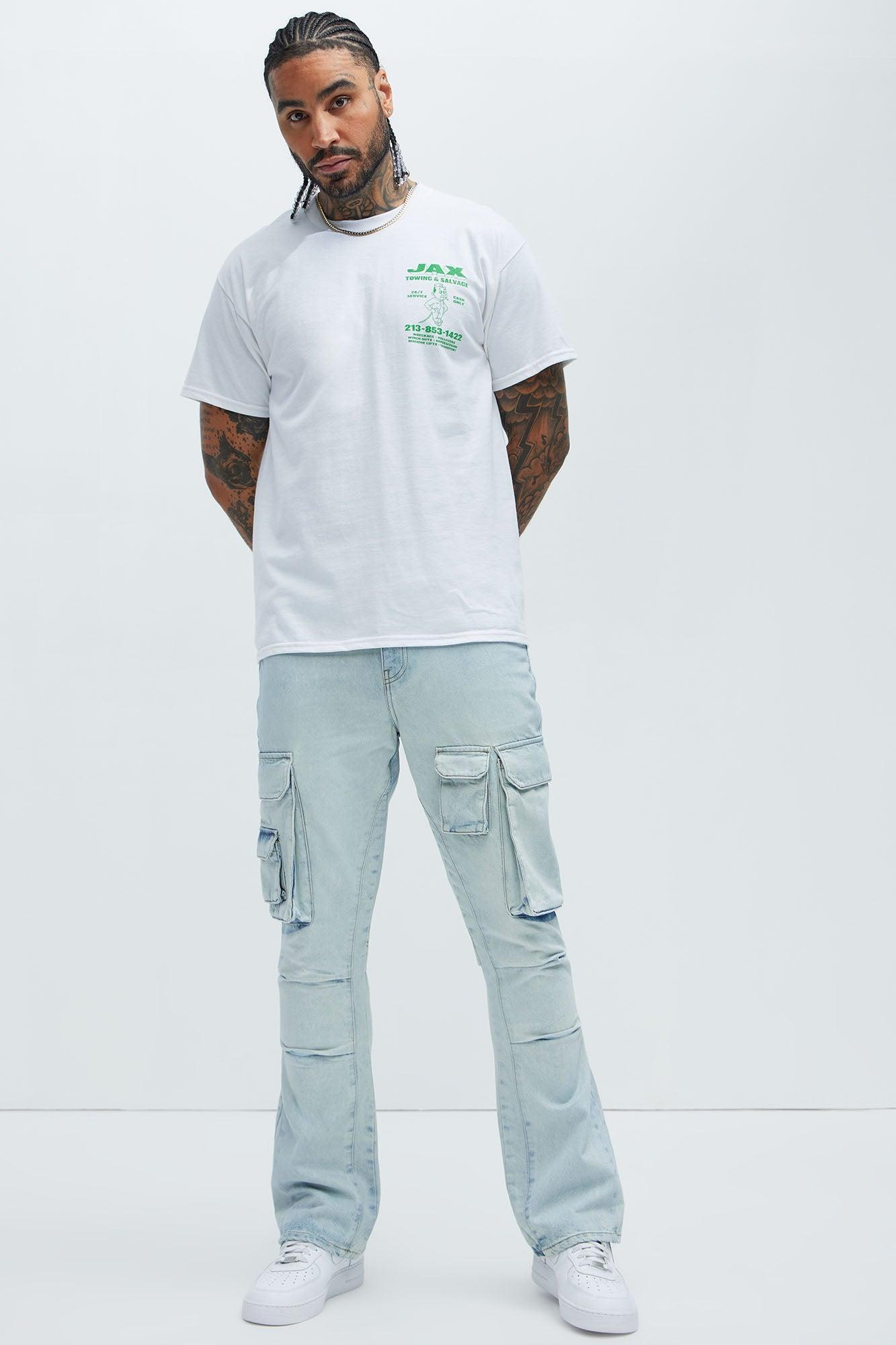 Jax Towing & Salvage Service Short Sleeve Tee - White Product Image