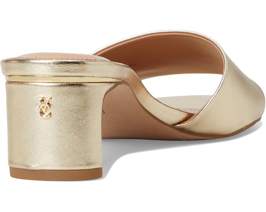 Sculpted C Leather Block Heel Sandals Product Image