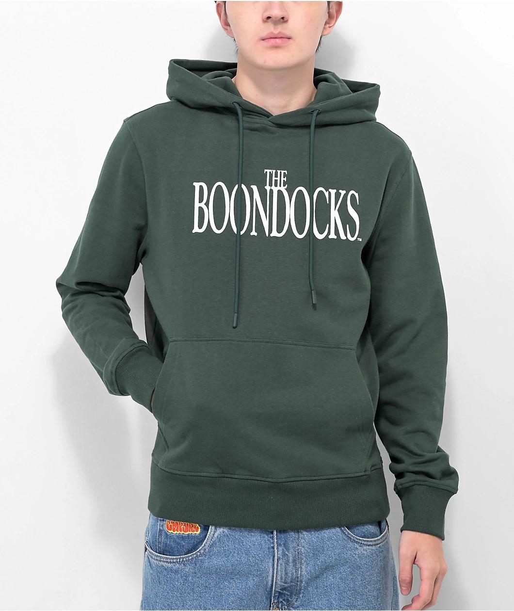 The Boondocks Wanted Riley Green Hoodie Product Image