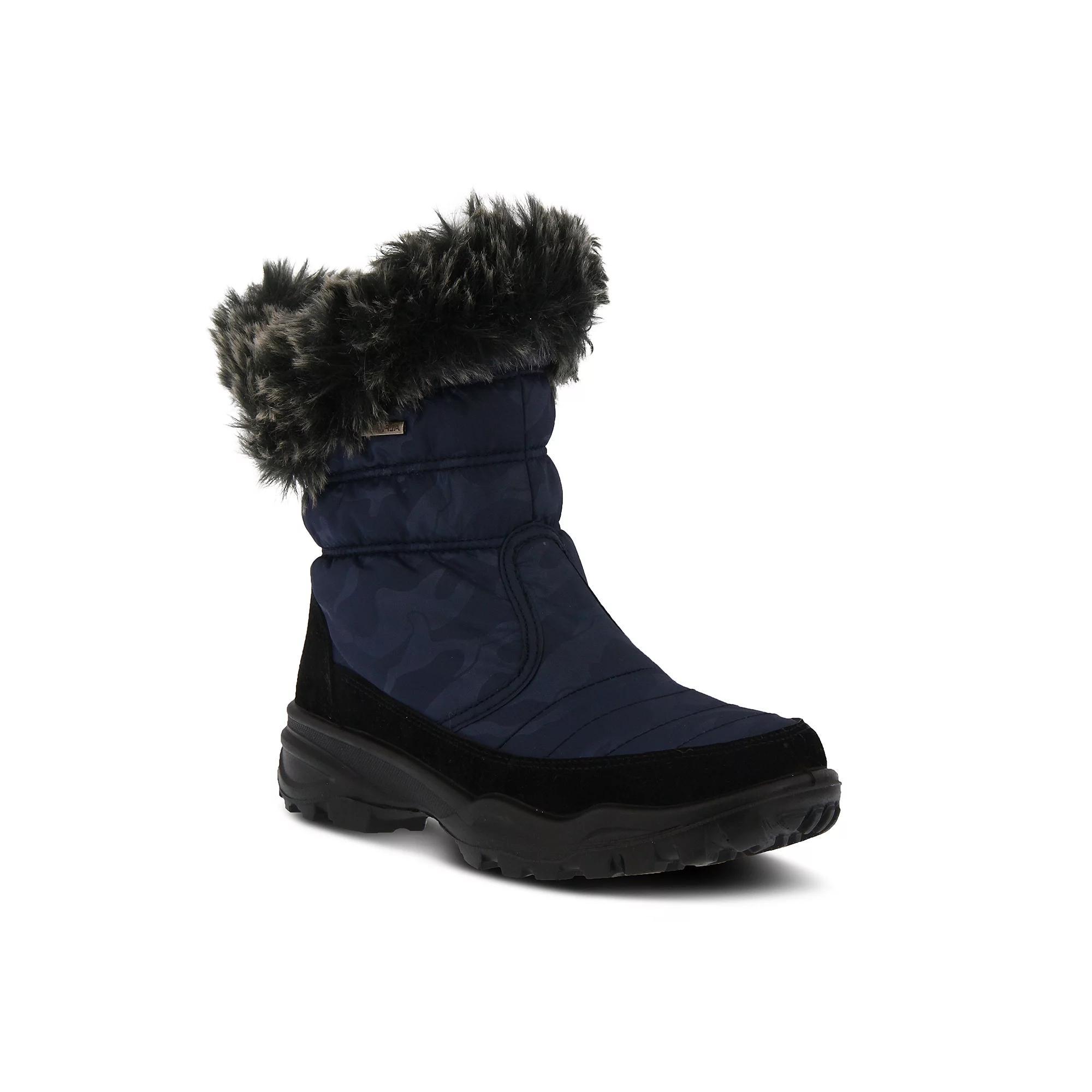 Flexus by Spring Step Korine Women's Waterproof Winter Boots, Size: 39, Blue Product Image