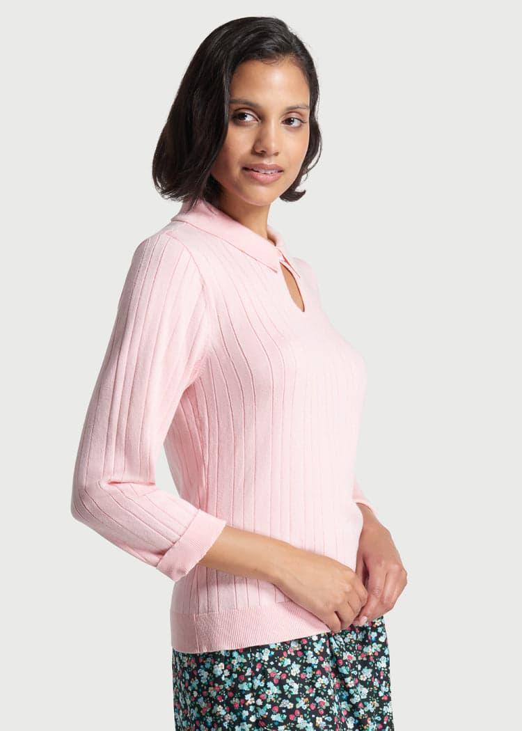 Pearly Paradise Keyhole Sweater Product Image