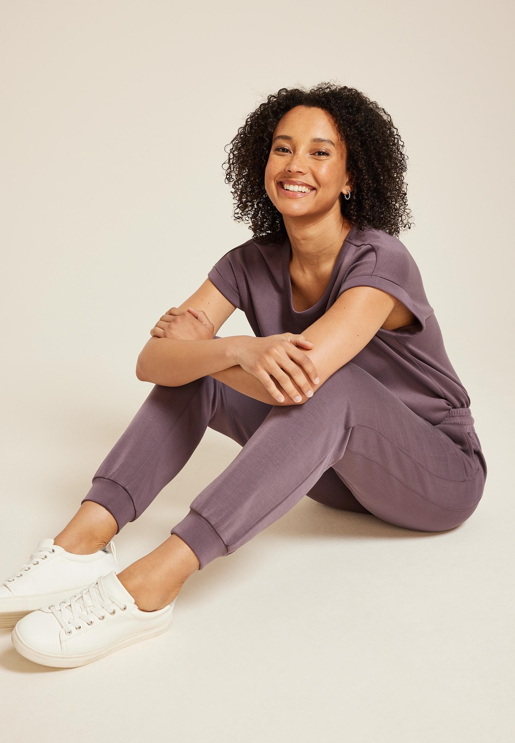 Cloud Scuba Knit High Rise Jogger Product Image