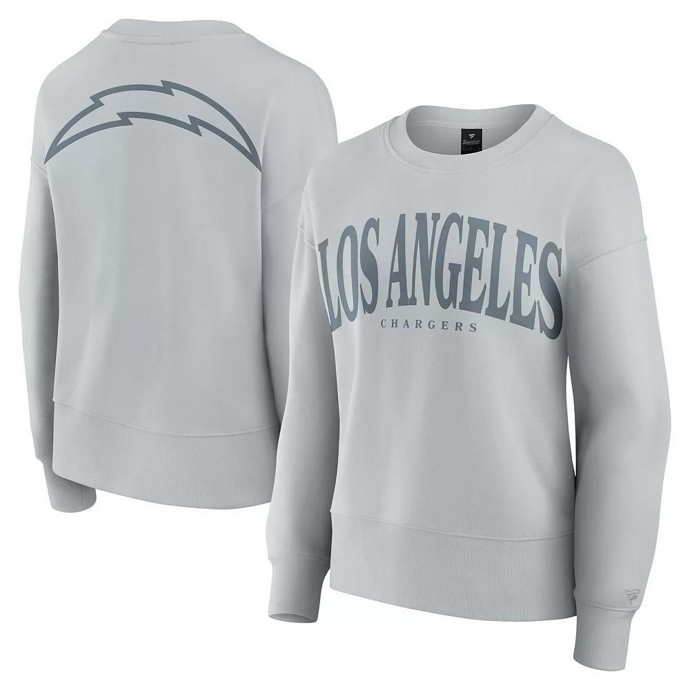 Women's Fanatics  Gray Tampa Bay Buccaneers Elements Pullover Sweatshirt, Size: Medium, Grey Product Image