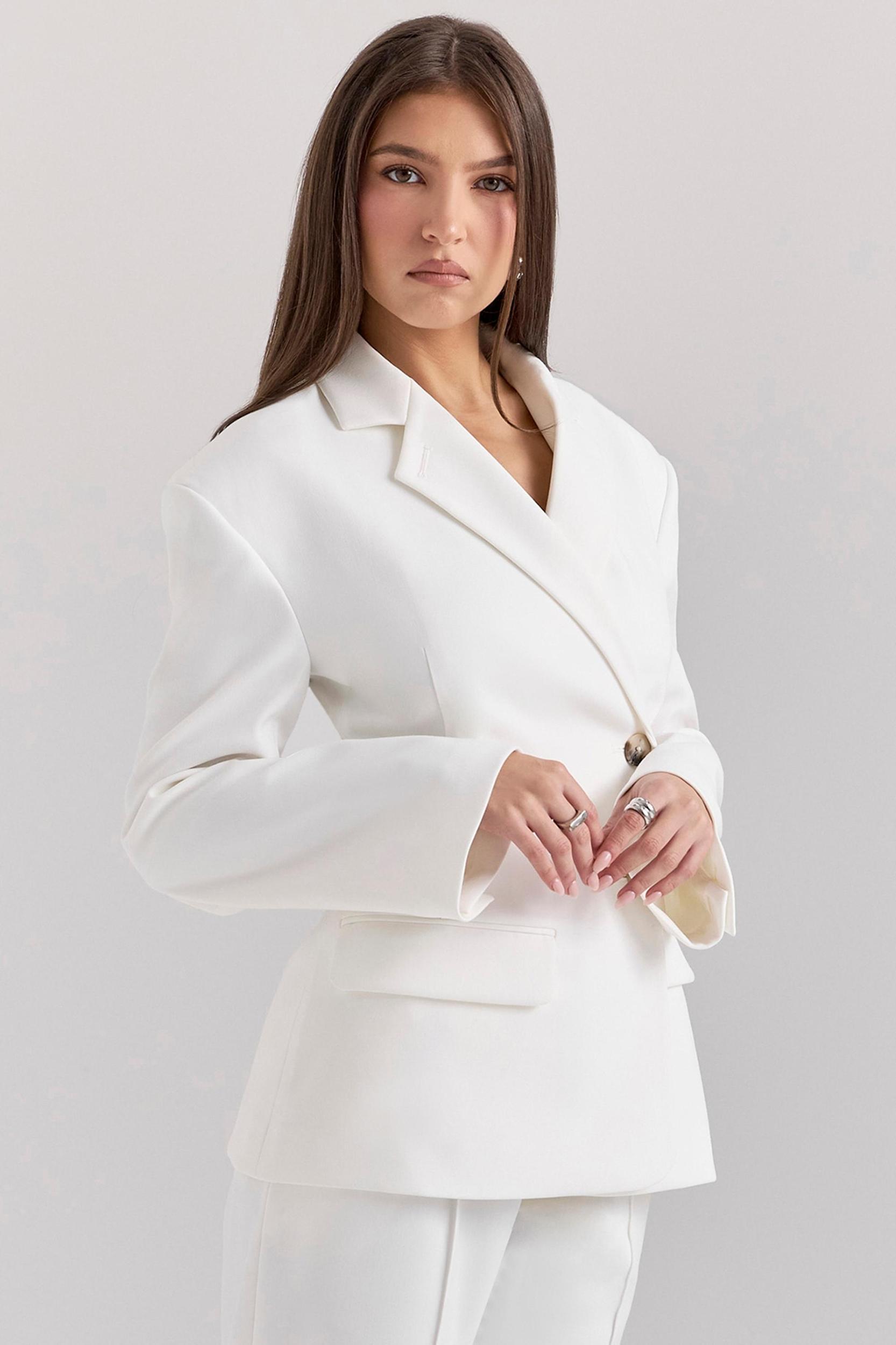 Hudson  white hourglass blazer Product Image