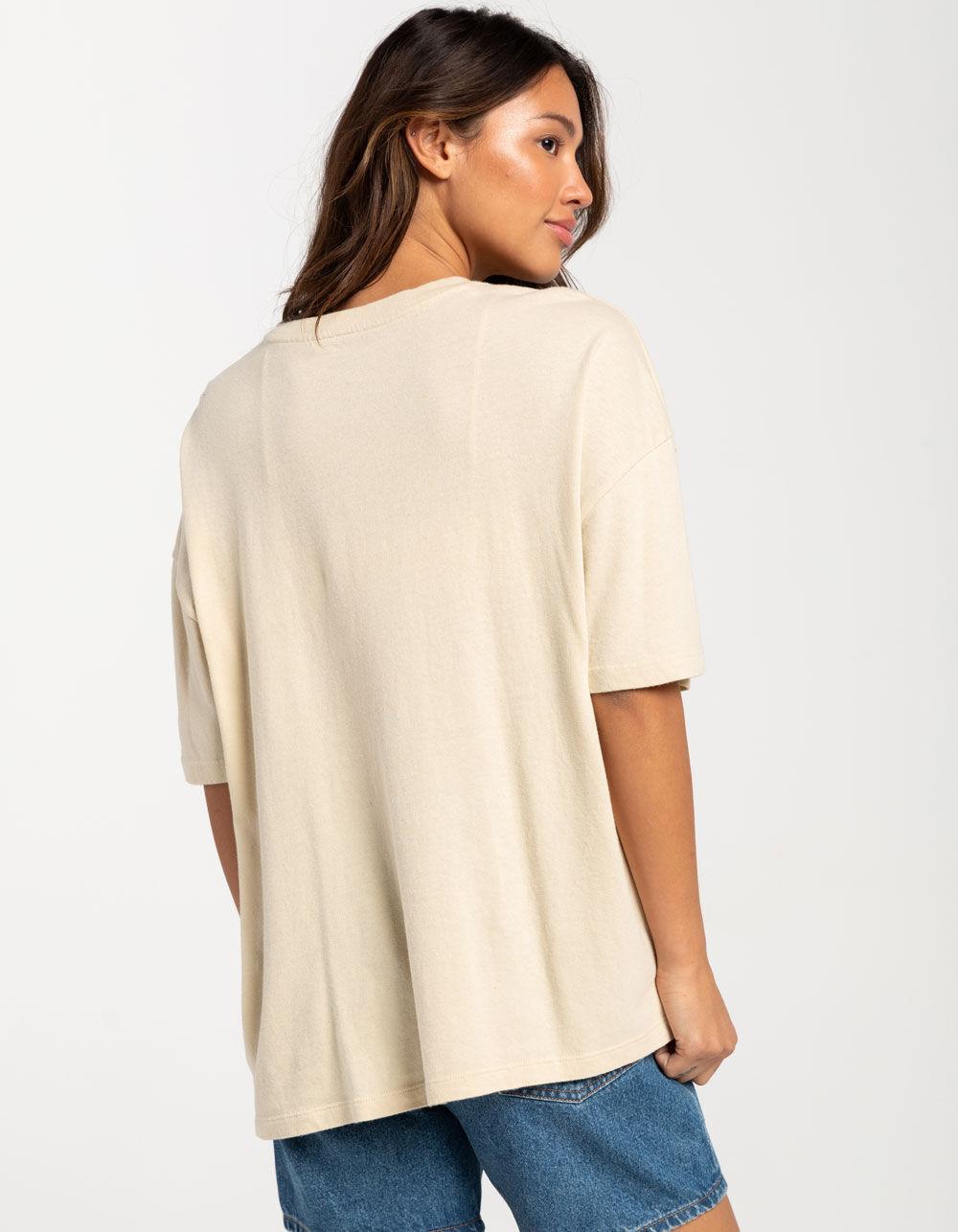 BRIXTON Nationals Womens Tee - CREAM Product Image