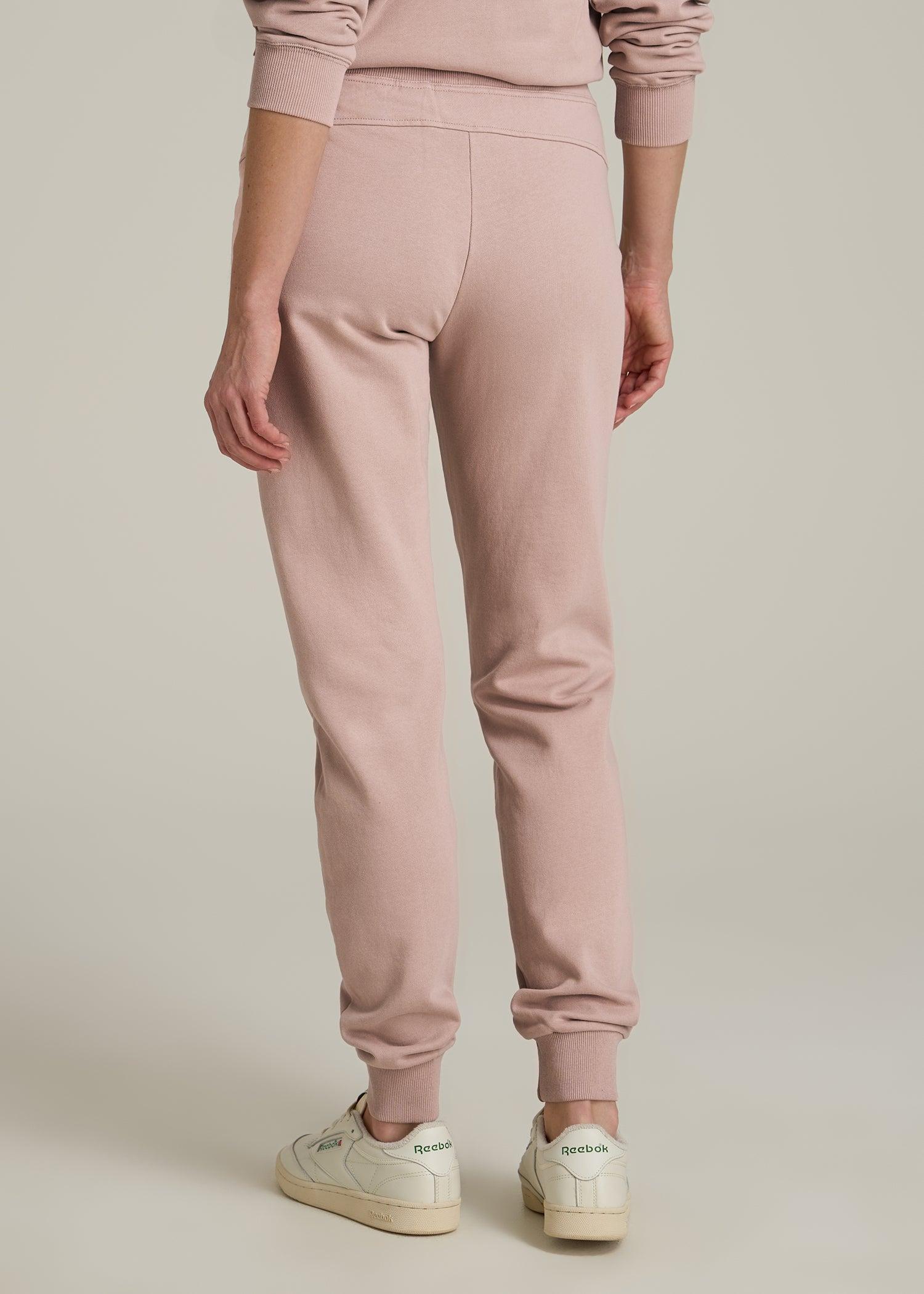 Wearever 2.0 French Terry Joggers for Tall Women in Desert Rose Product Image