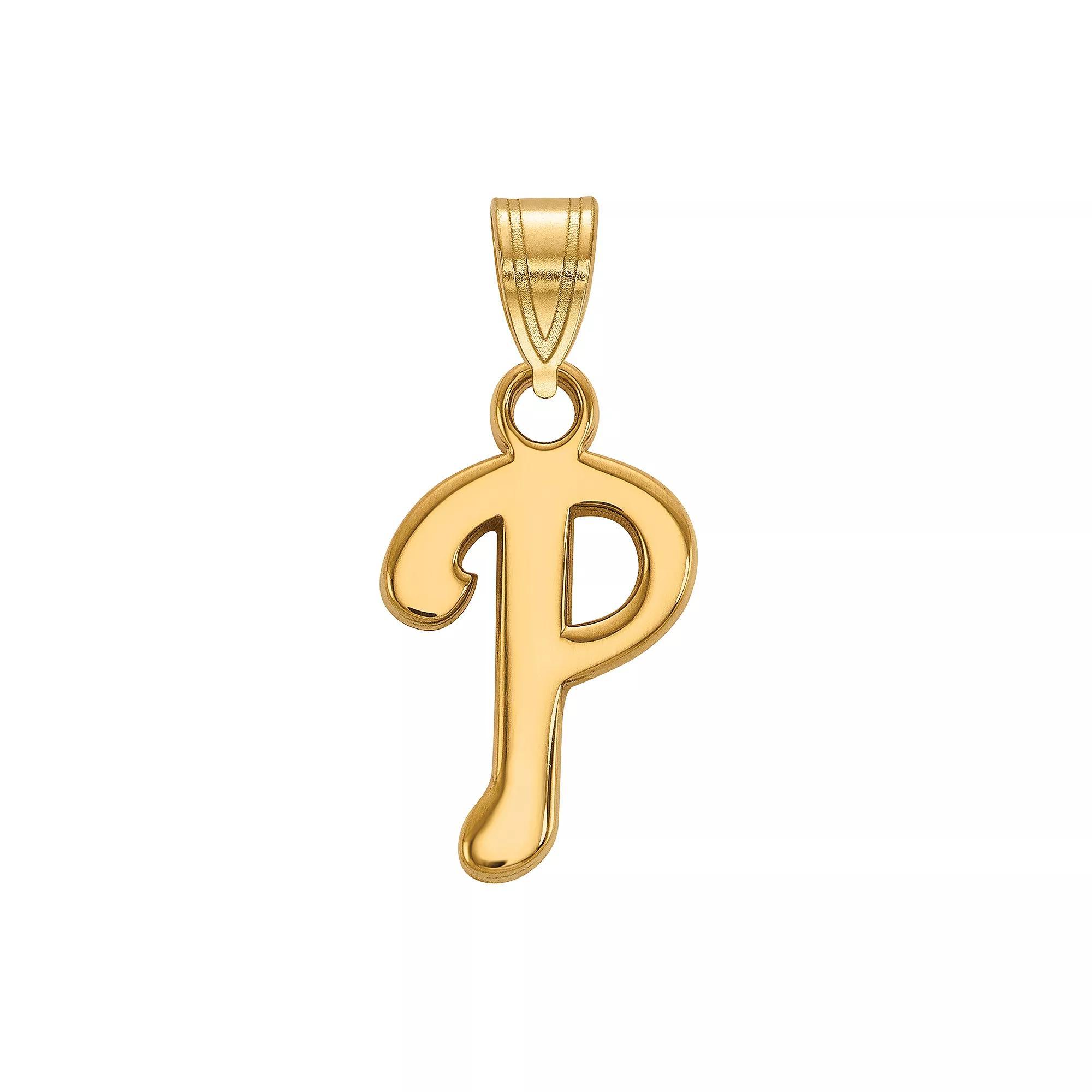 LogoArt Sterling Silver Philadelphia Phillies Small Pendant, Women's, Size: 18 mm Product Image