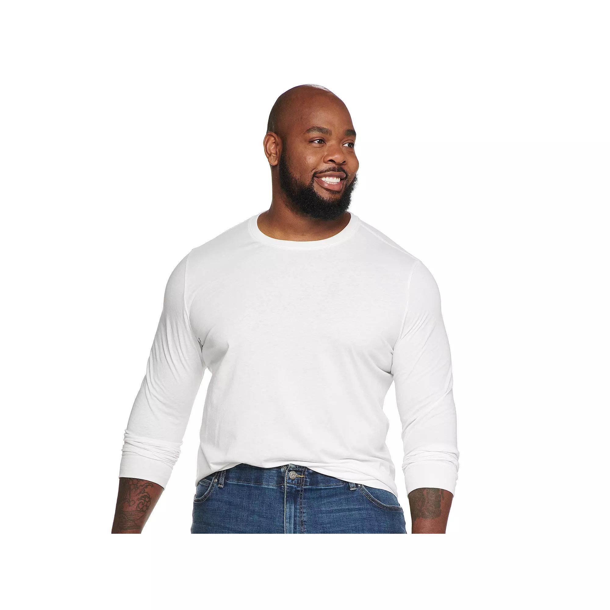 Big & Tall Sonoma Goods For Life Crewneck Tee, Mens Product Image