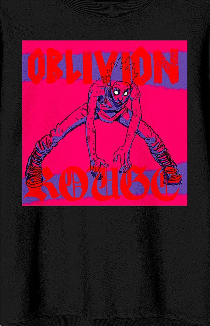 Men's Oblivion Rouge Aissa Long Sleeve Graphic Tee, Size: XL, Black Product Image