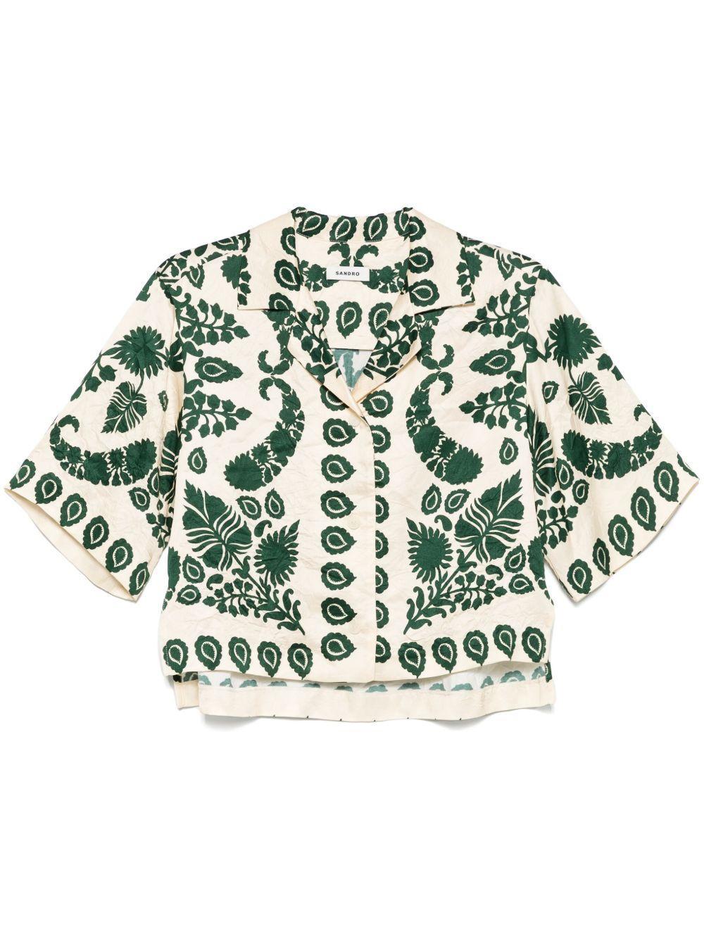 floral-print shirt Product Image