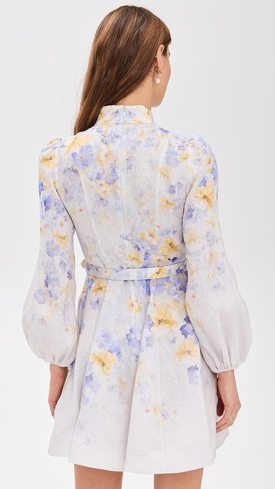 Zimmermann Crush Buttoned Mini Dress | Shopbop Product Image