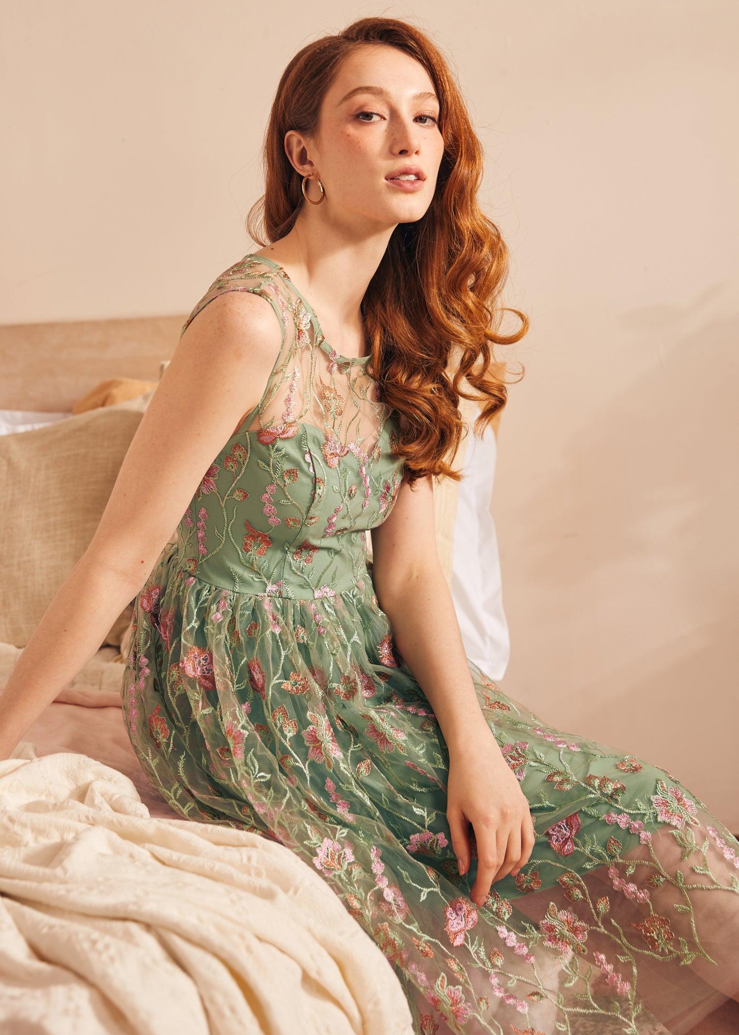 Mystique Mirage Fit & Flare Dress Product Image