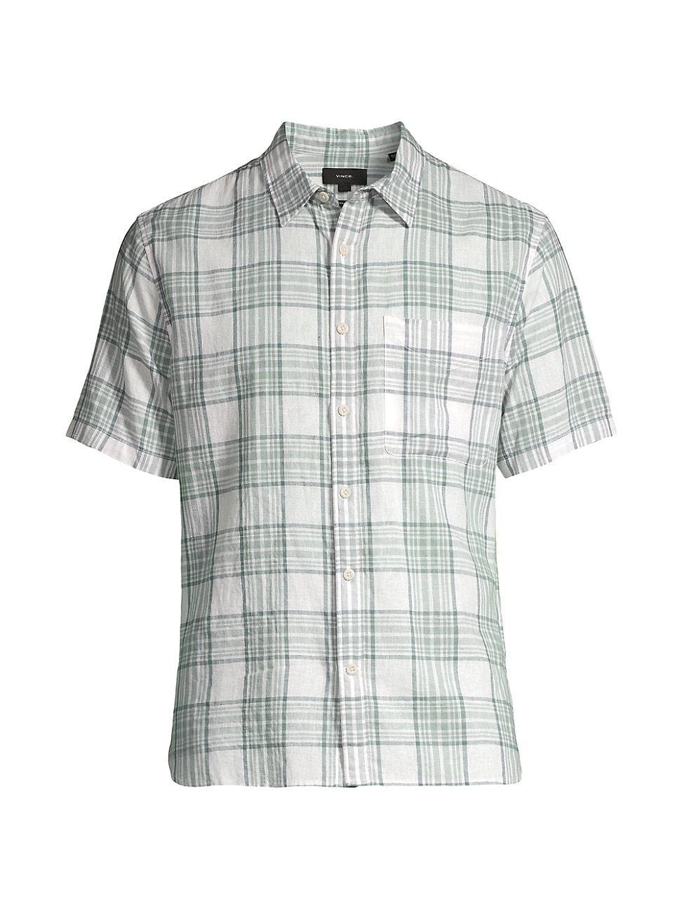 Mens Kino Plaid Sport Shirt Product Image