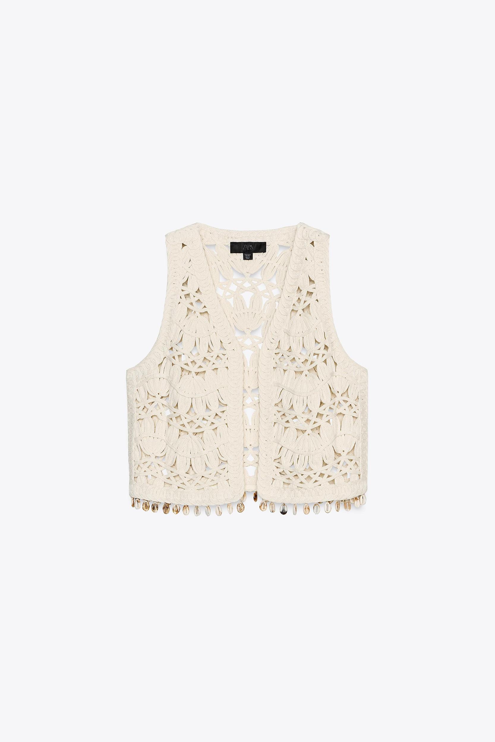 SHELL KNIT VEST Product Image