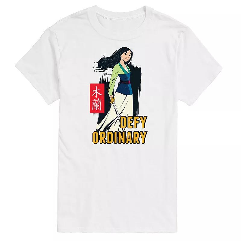 Disneys Mulan Mens Defy Ordinary Tee Product Image