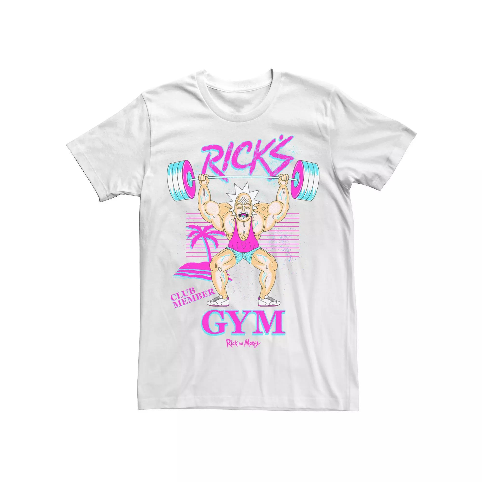Men's Rick And Morty Club Member Ricks Tee, Size: Small, White Product Image