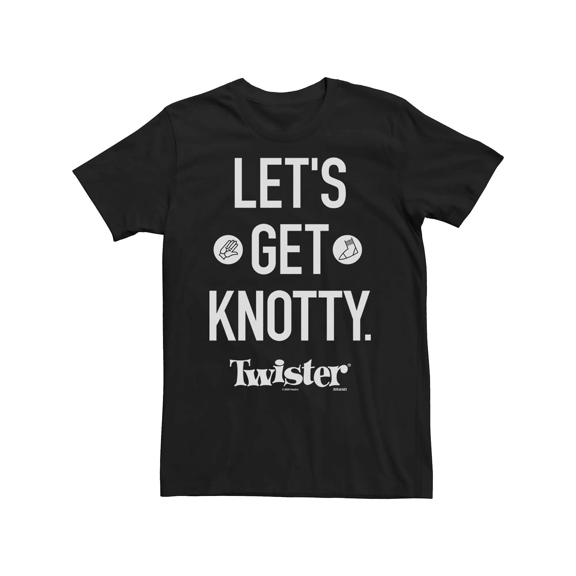 Men's Twister Let's Get Knotty Tee, Size: XXL, Black Product Image