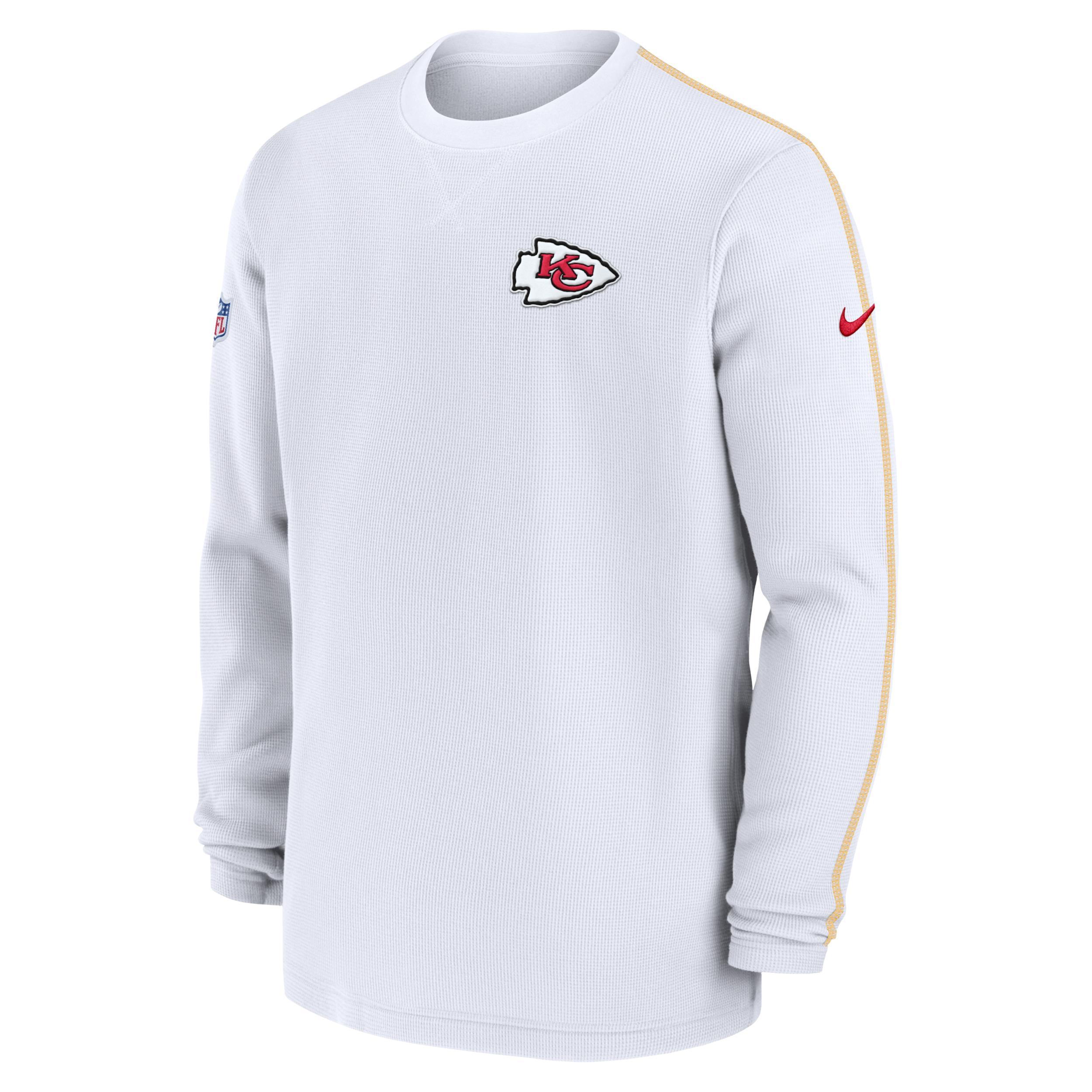 Indianapolis Colts Sideline Logo Coach Menâs Nike Men's NFL Long-Sleeve Top Product Image
