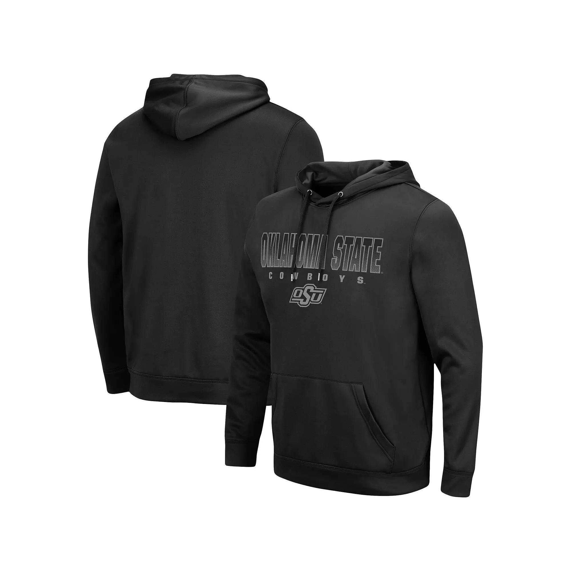 Men's Colosseum Black TCU Horned Frogs Lantern Pullover Hoodie, Size: Large Product Image