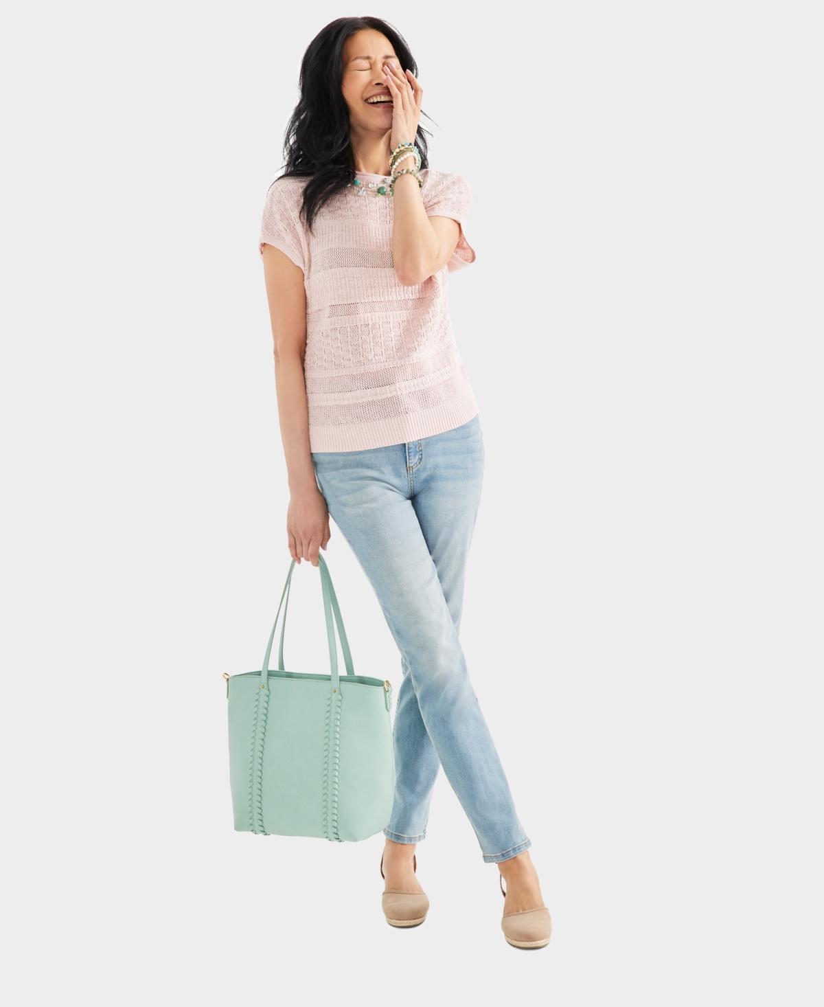 Style & Co Womens High Rise Straight-Leg Jeans, Regular, Short and Long Lengths, Created for Macys Product Image
