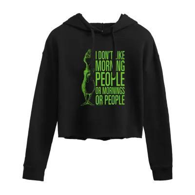Juniors Marilyn Monroe Cropped Hoodie, Girls Product Image