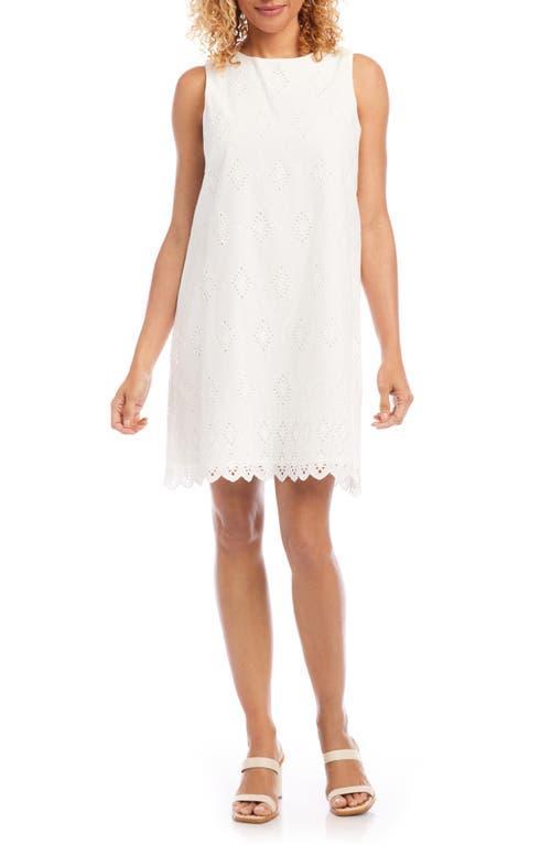 Karen Kane Eyelet Shift Dress Product Image