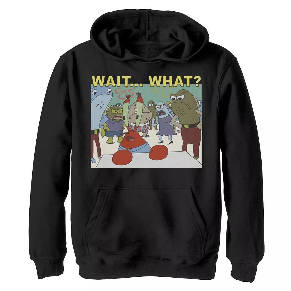 Boys 8-20 Gingerbread Man Oh Snap Christmas Graphic Fleece Hoodie, Boy's, Size: Large, Navy Grey Product Image