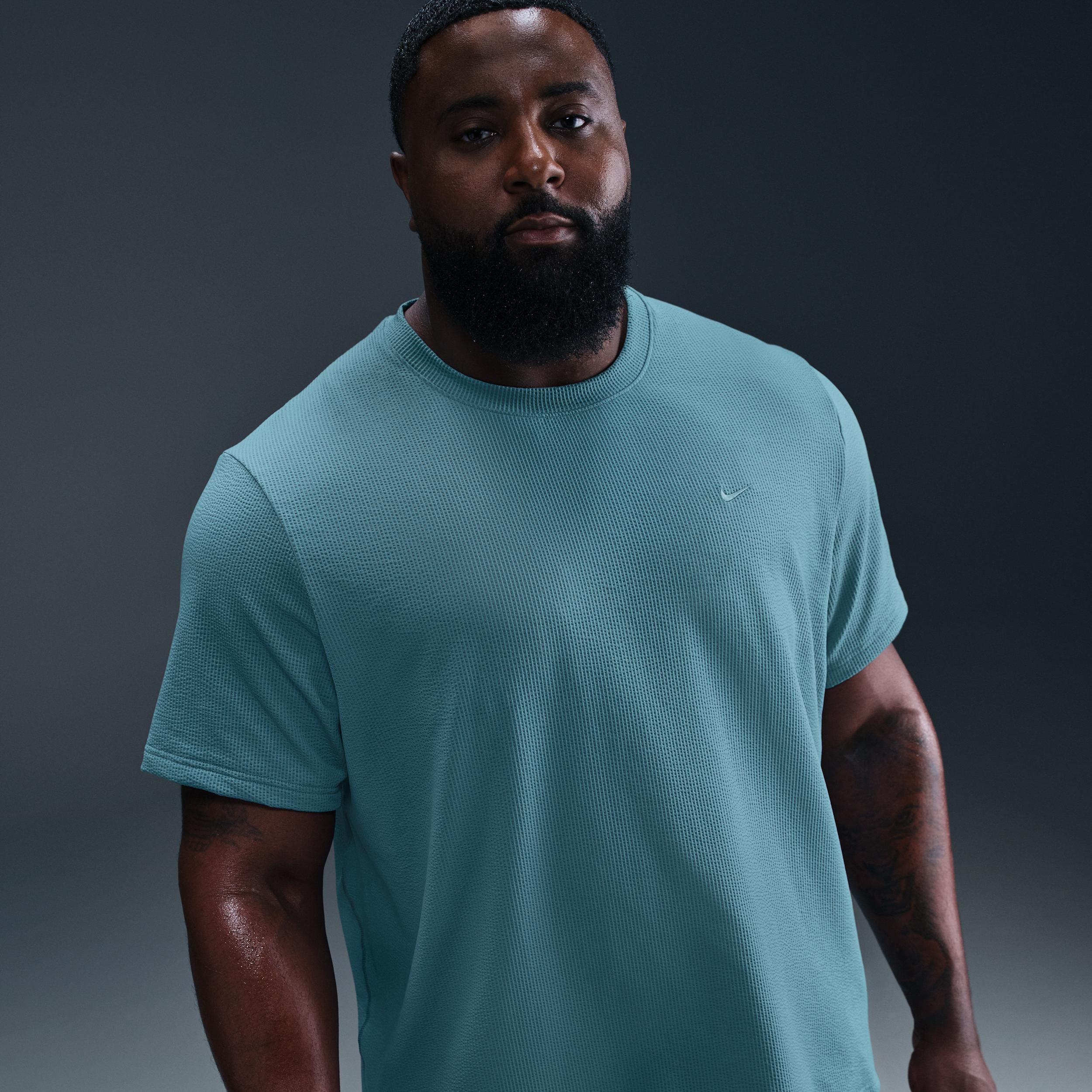 Nike Primary Men's Dri-FIT Short-Sleeve Versatile Top Product Image