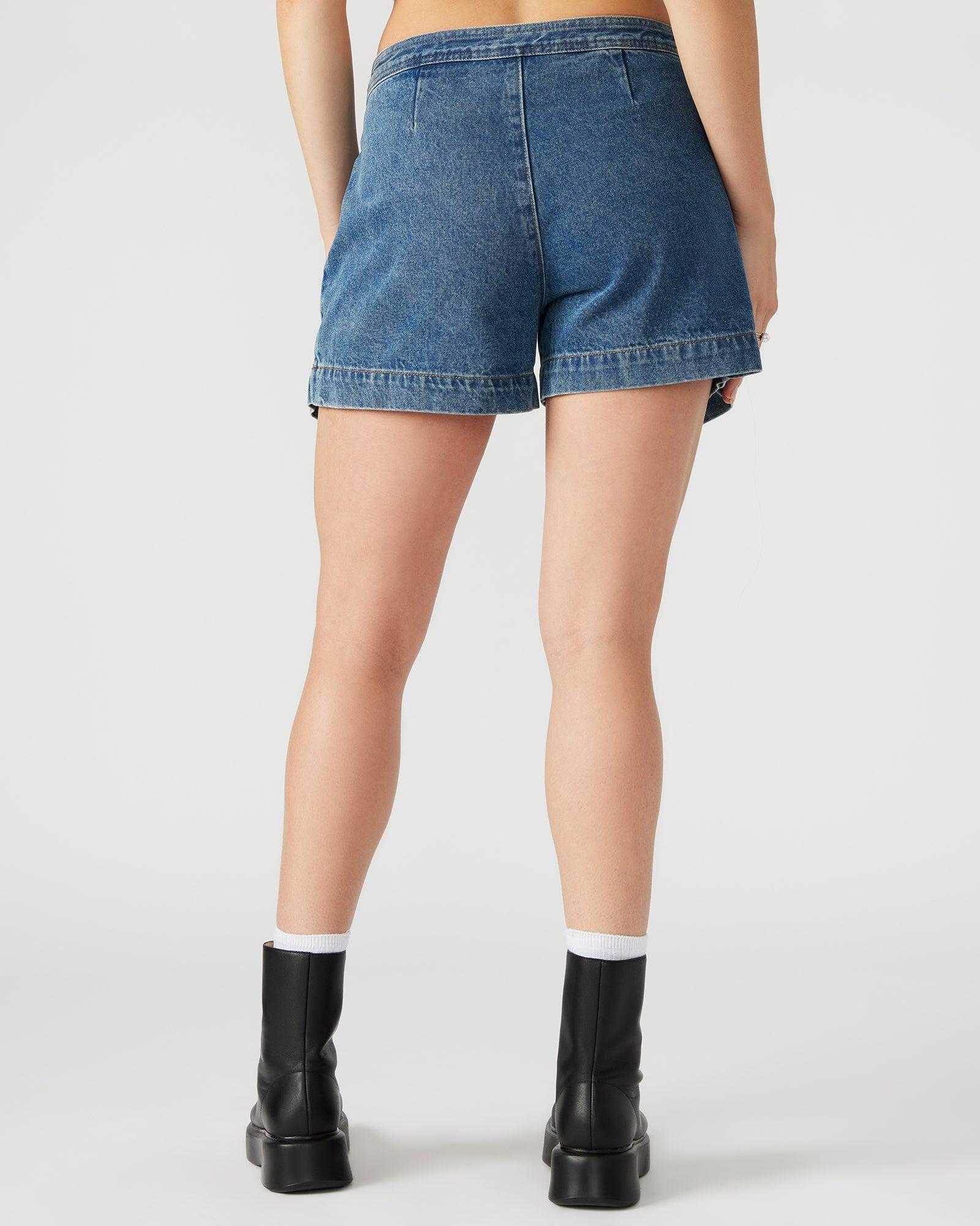 JENNIFER DENIM SKORT Female Product Image