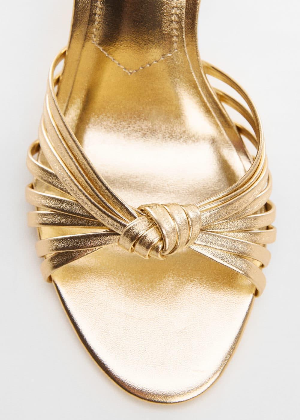Mango Womens Strappy Heeled Sandals Product Image