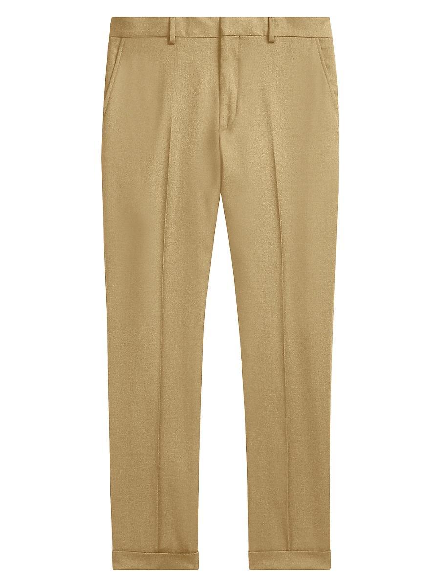 Polo Ralph Lauren Slim Fit Wool Twill Trousers Product Image