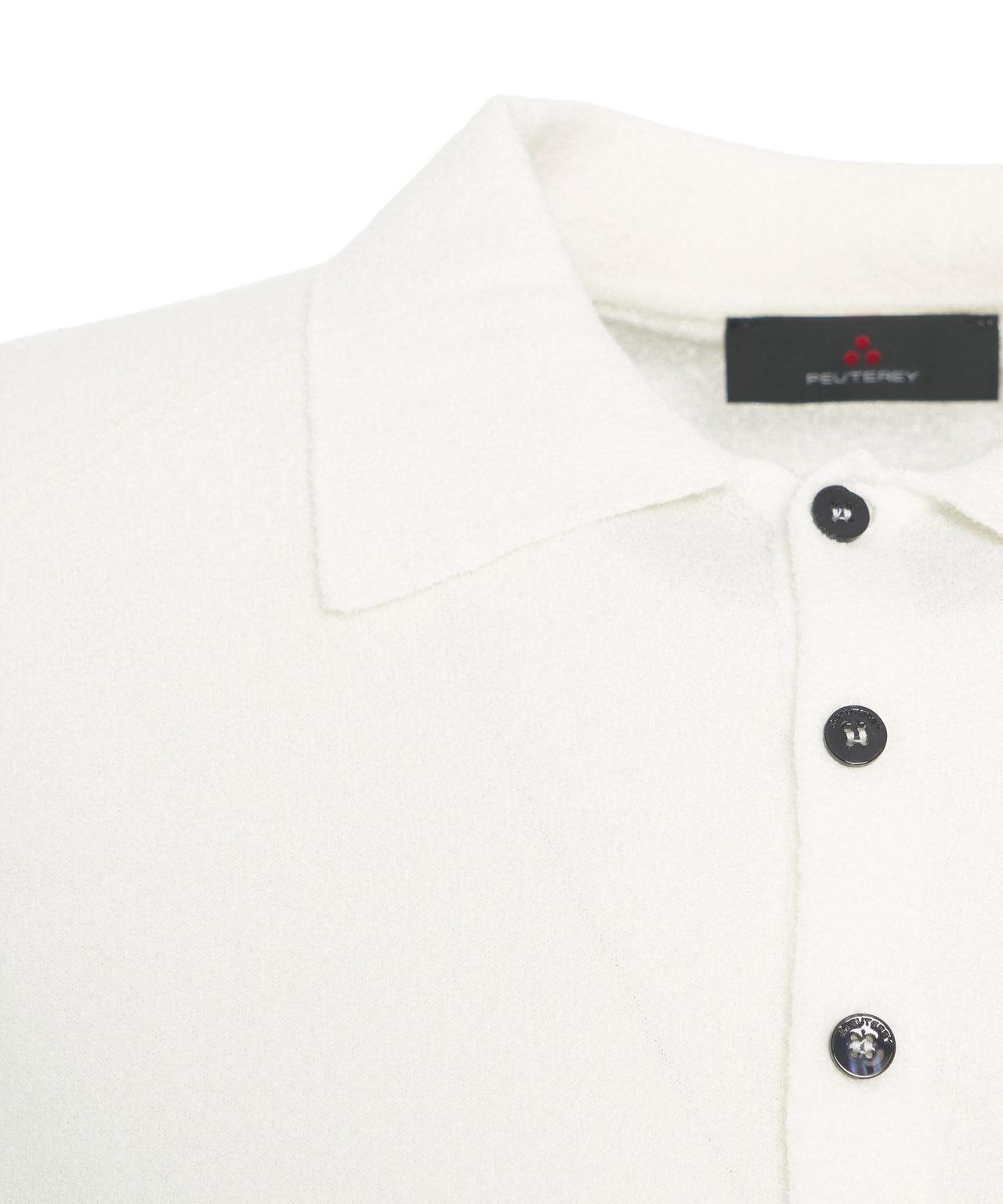 Terry polo shirt Product Image