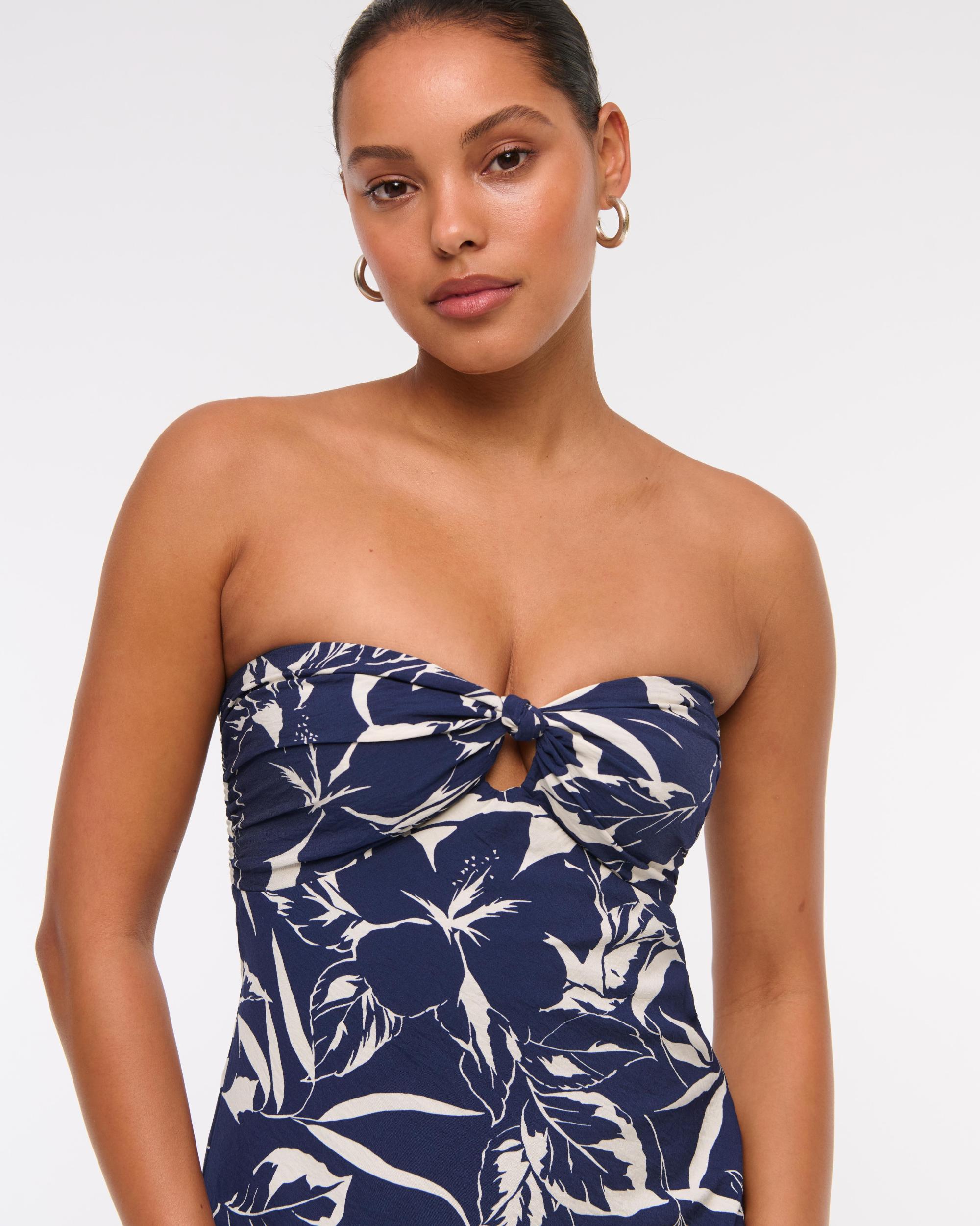 Strapless Knot Maxi Dress Product Image