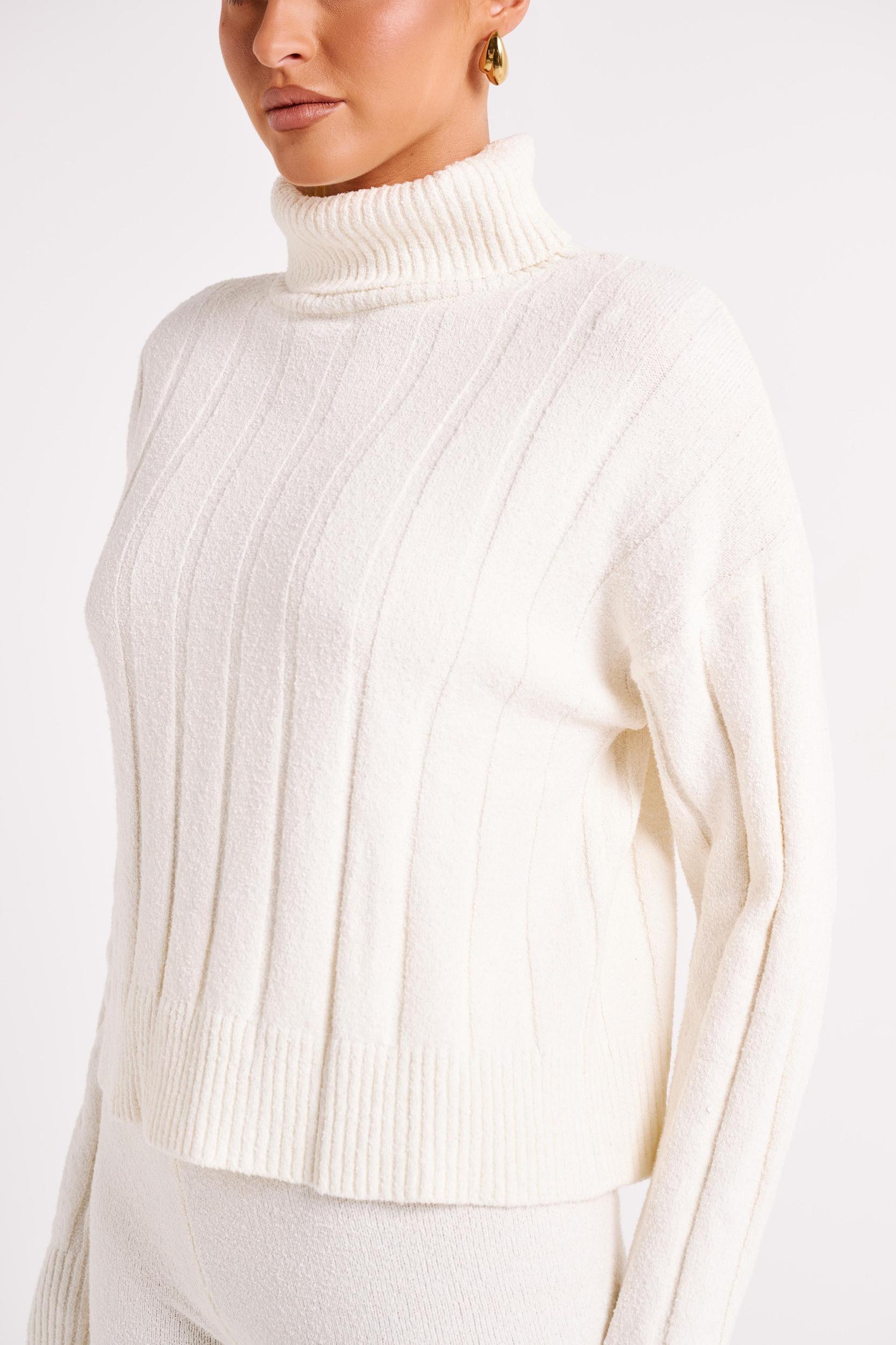 Cupid Long Sleeve Turtle Neck - Ivory Product Image