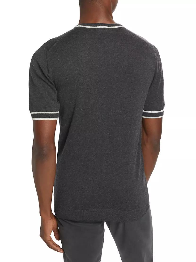Mens Slim-Fit Knit Crewneck T-Shirt Product Image
